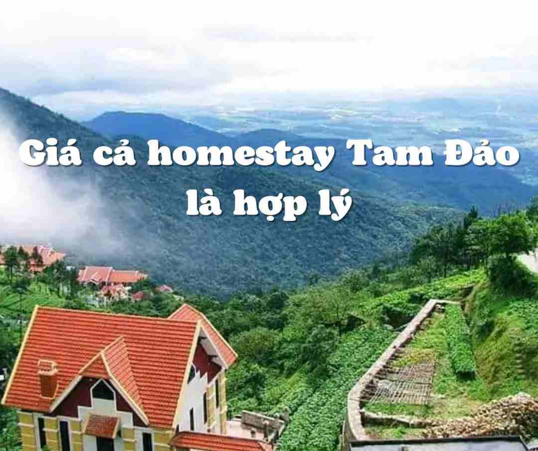 Giá cả của các homestay Tam Đảo là vô cùng hợp lý